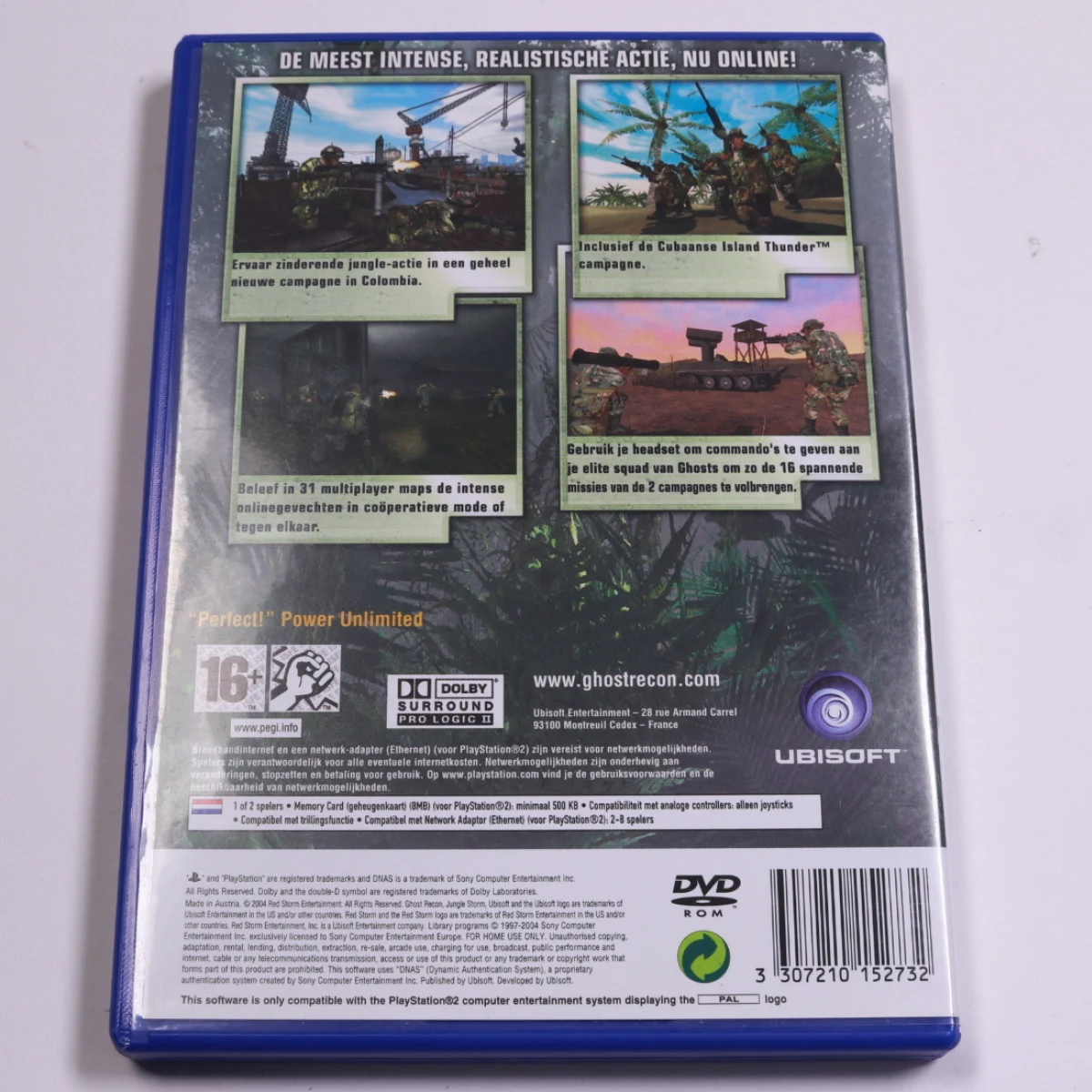 Playstation 2 - Ghost Recon: Jungle Storm - Ubisoft - productfoto 2