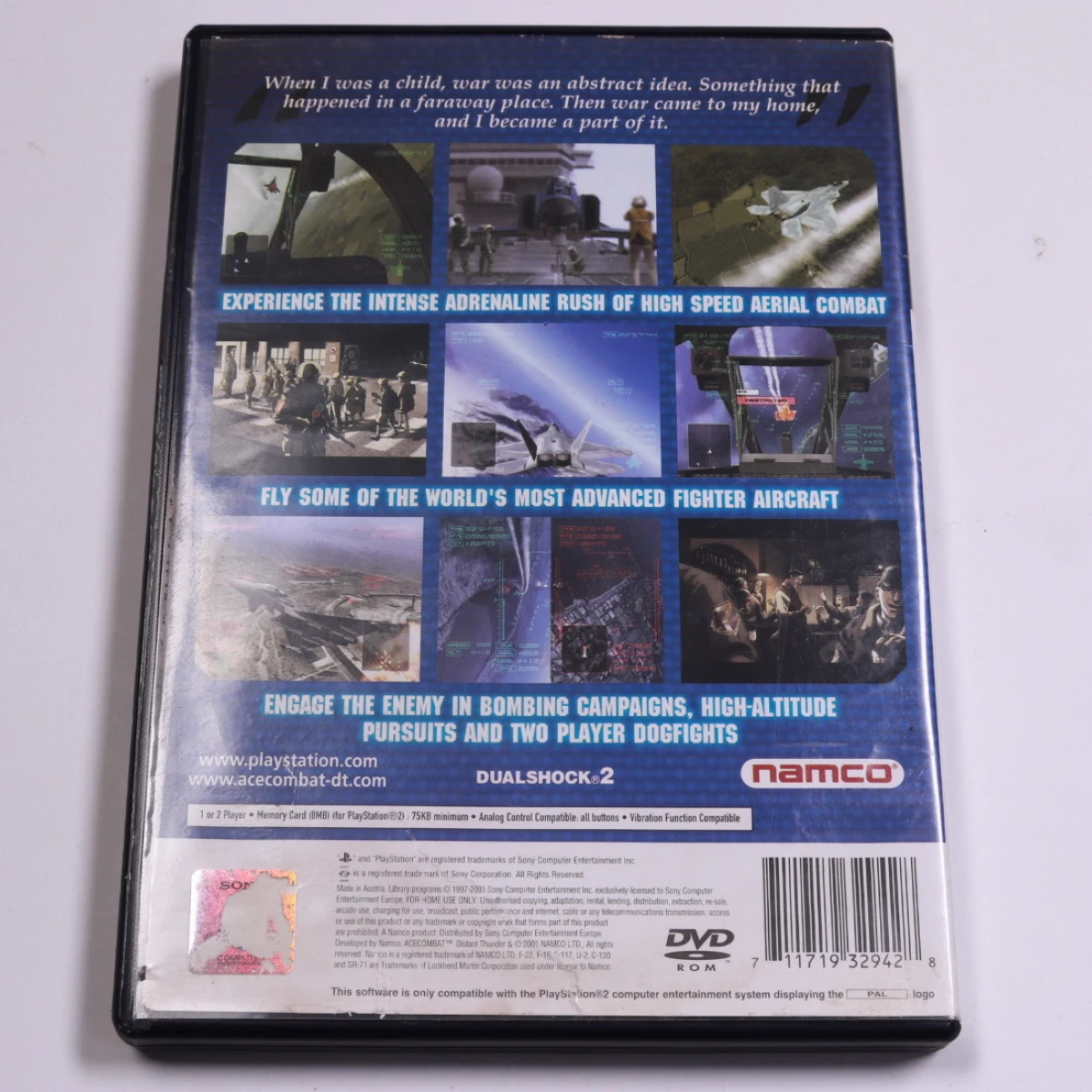 PlayStation 2 - Ace Combat 04: Shattered Skies - Namco - productfoto 2