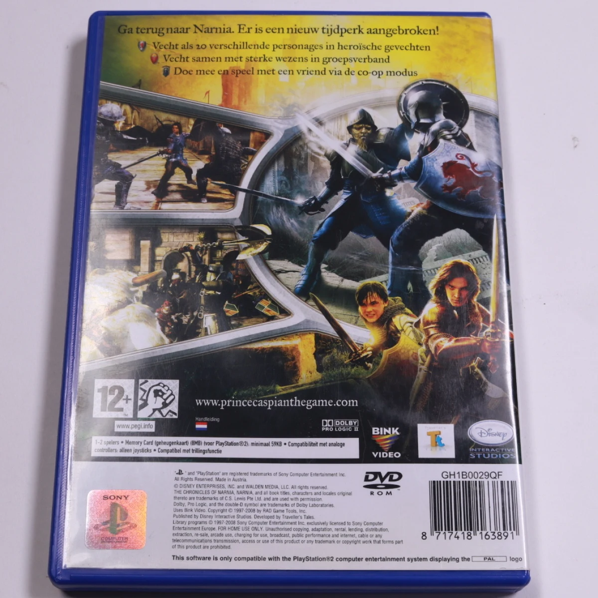 PlayStation 2 - The Chronicles of Narnia: Prince Caspian - Traveller's Tales - productfoto 2