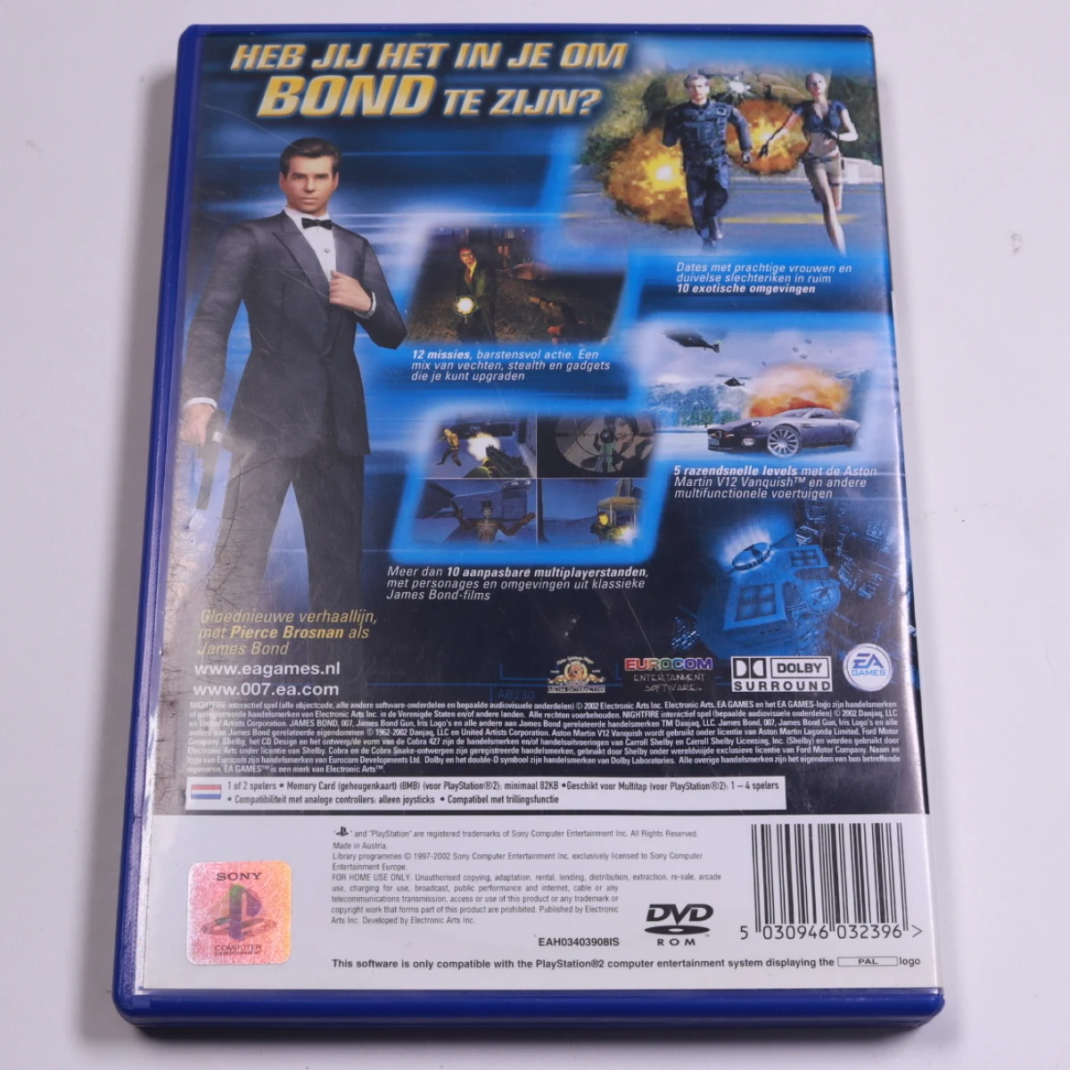 PlayStation 2 - James Bond 007: Nightfire - Electronic Arts - productfoto 2