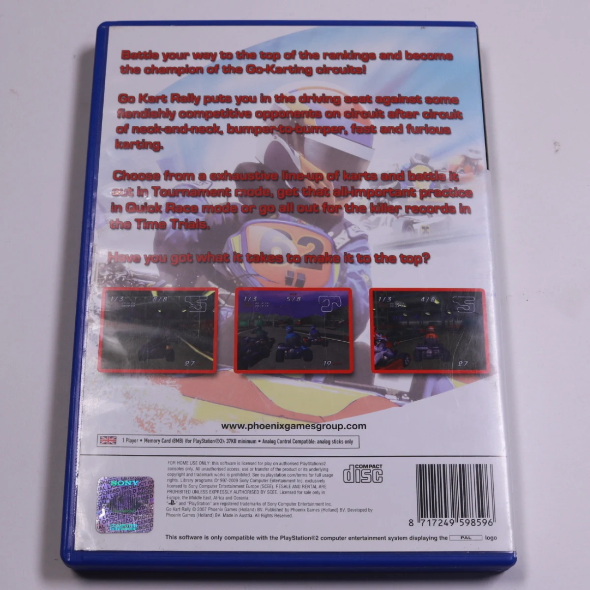 PlayStation 2 - Go Kart Rally - Midas Interactive Entertainment - productfoto 2