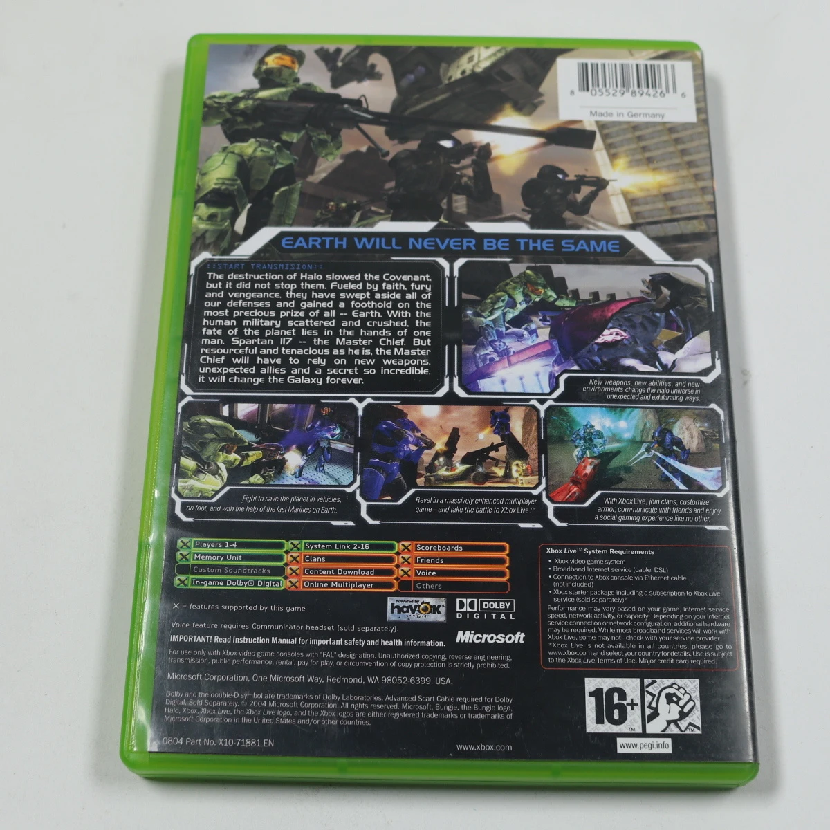 Xbox Classic - Halo 2 - Bungie - productfoto 2
