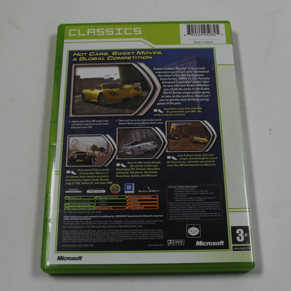 Xbox Classic - Project Gotham Racing 2 [Classics] - Bizarre Creations - productfoto 2
