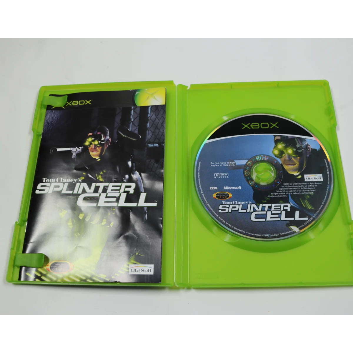 Xbox Classic - Tom Clancy's Splinter Cell - Ubisoft - productfoto 3