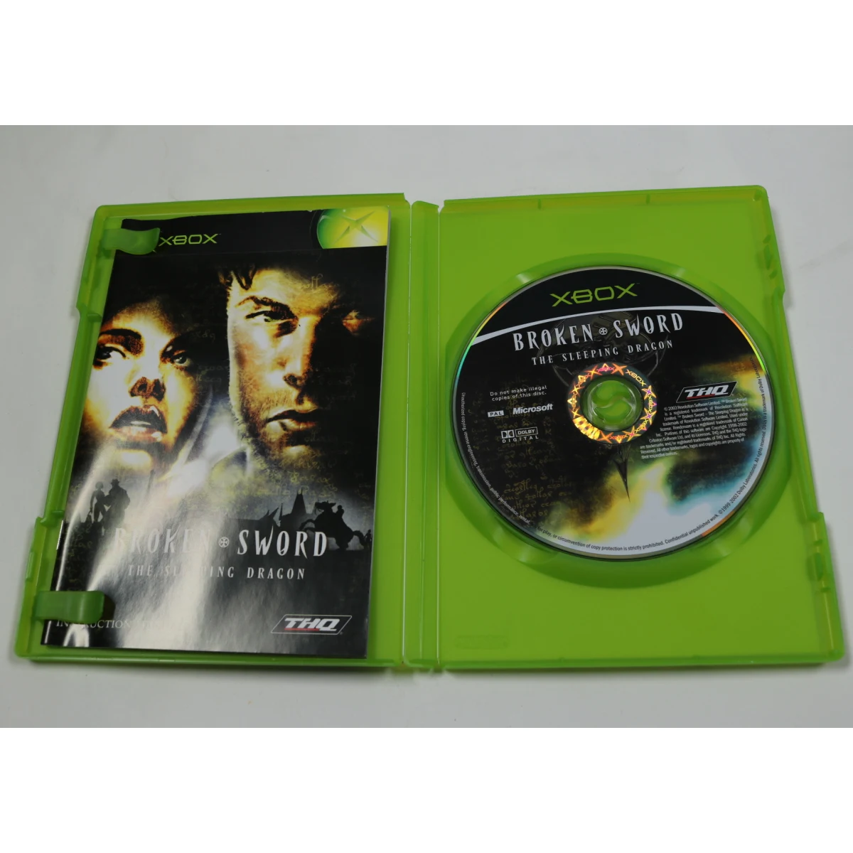 Xbox Classic - Broken Sword: The Sleeping Dragon - Revolution Software - productfoto 3