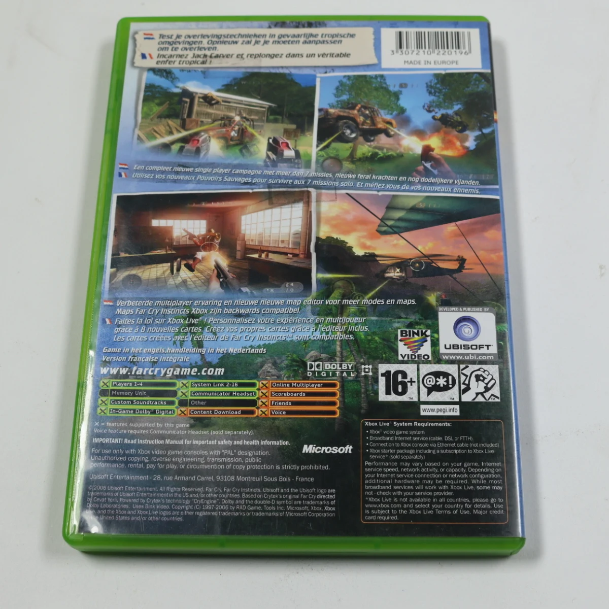 Xbox Classic - Far Cry Instincts: Evolution - Ubisoft - productfoto 2