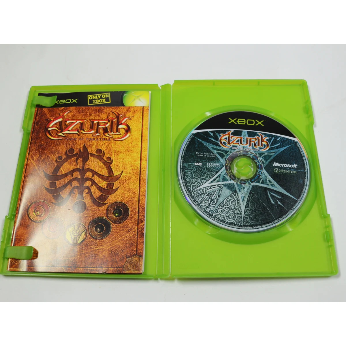 Xbox Classic - Azurik: Rise of Perathia - Microsoft Game Studios - productfoto 3