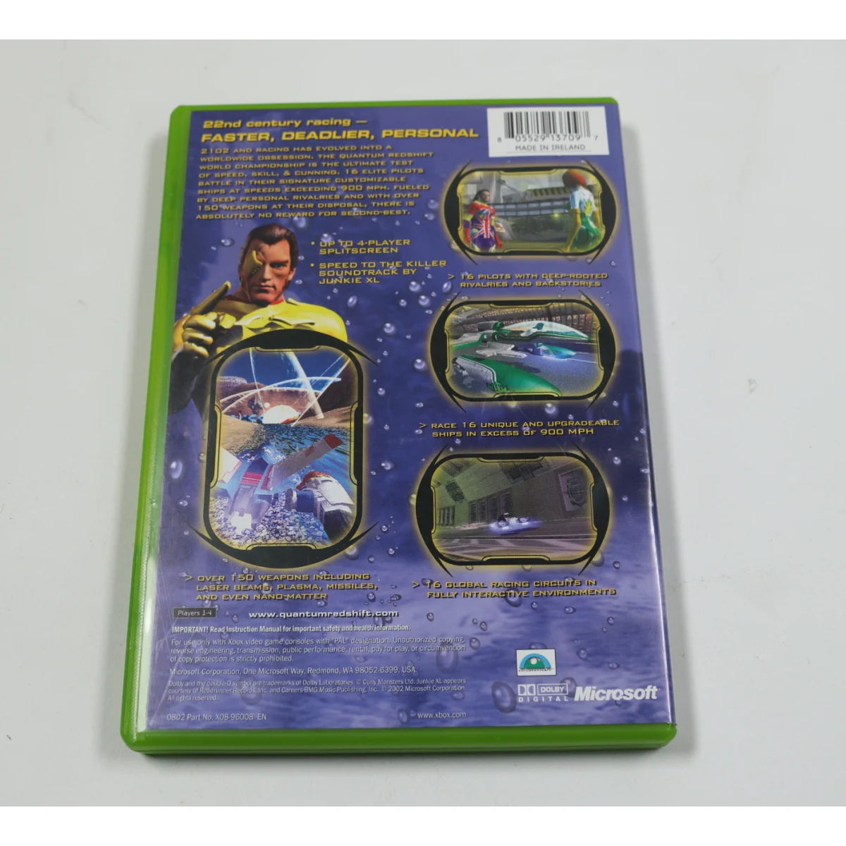 Xbox Classic - Quantum Redshift - Microsoft - productfoto 3