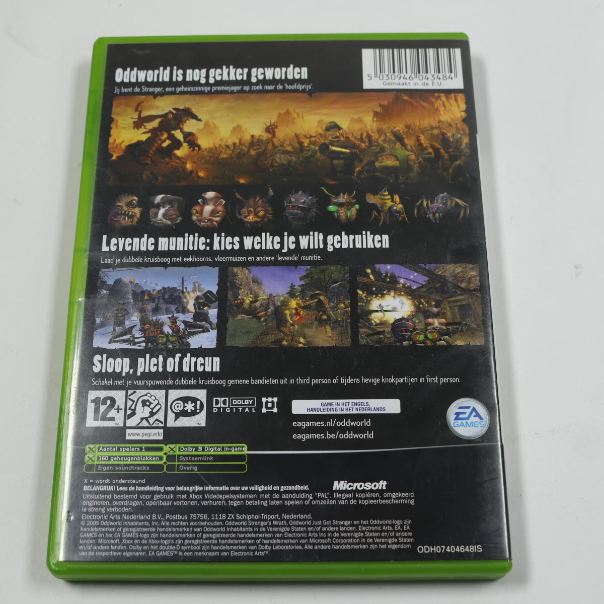 Xbox Classic - Oddworld: Stranger's Wrath - Oddworld Inhabitants - productfoto 2