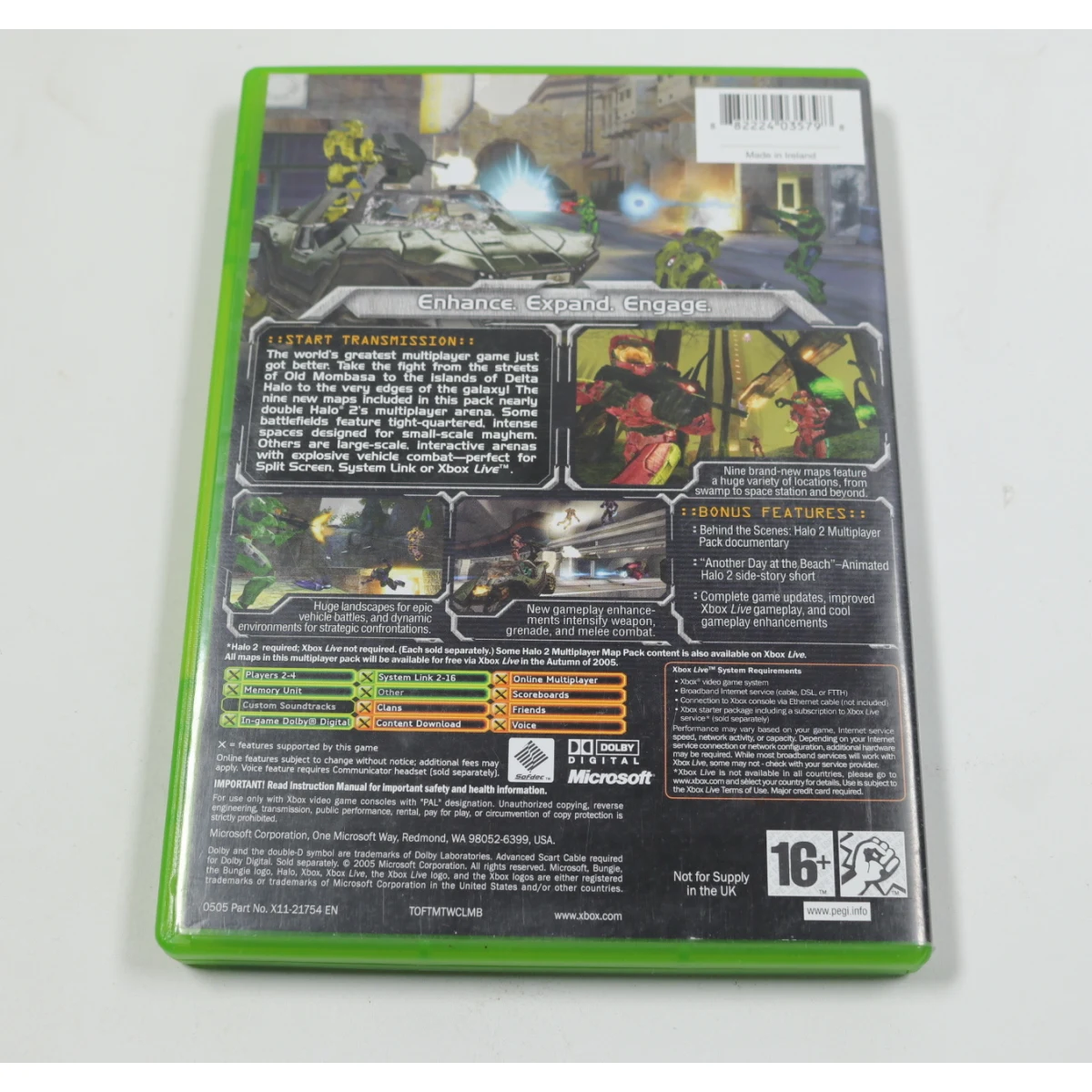 Xbox Classic - Halo 2 Multiplayer Map Pack - Bungie - productfoto 2