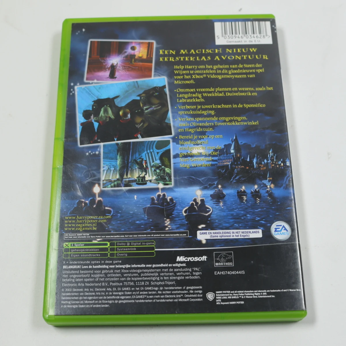 Xbox Classic - Harry Potter and the Philosopher's Stone - Electronic Arts - productfoto 2