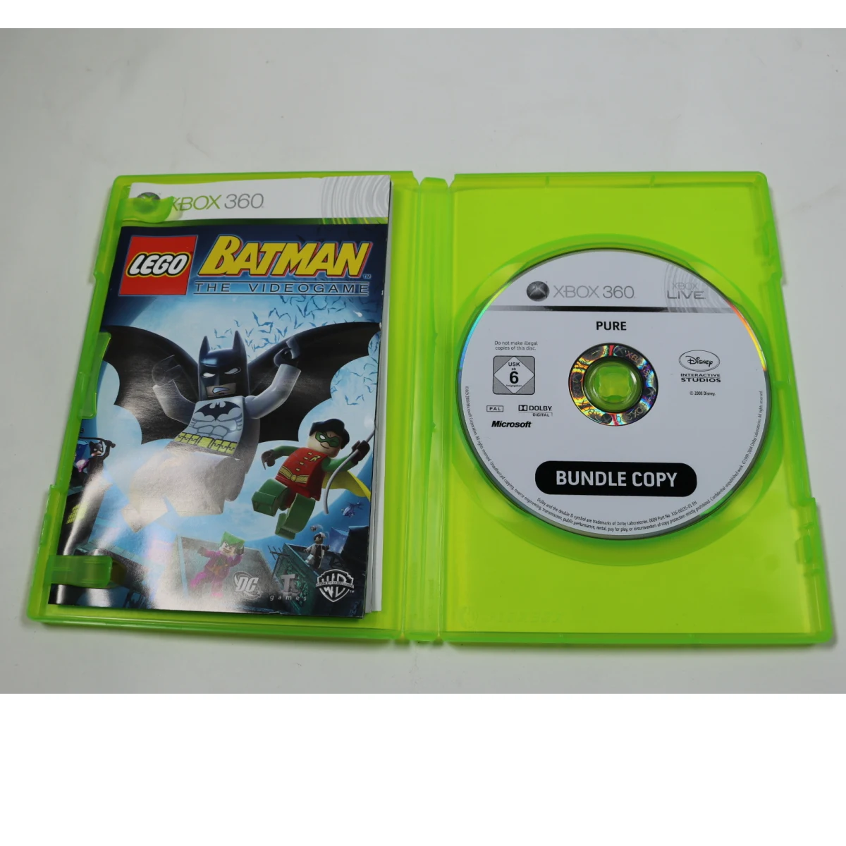 Xbox 360 - Pure & Lego Batman Bundle - Microsoft - productfoto 3
