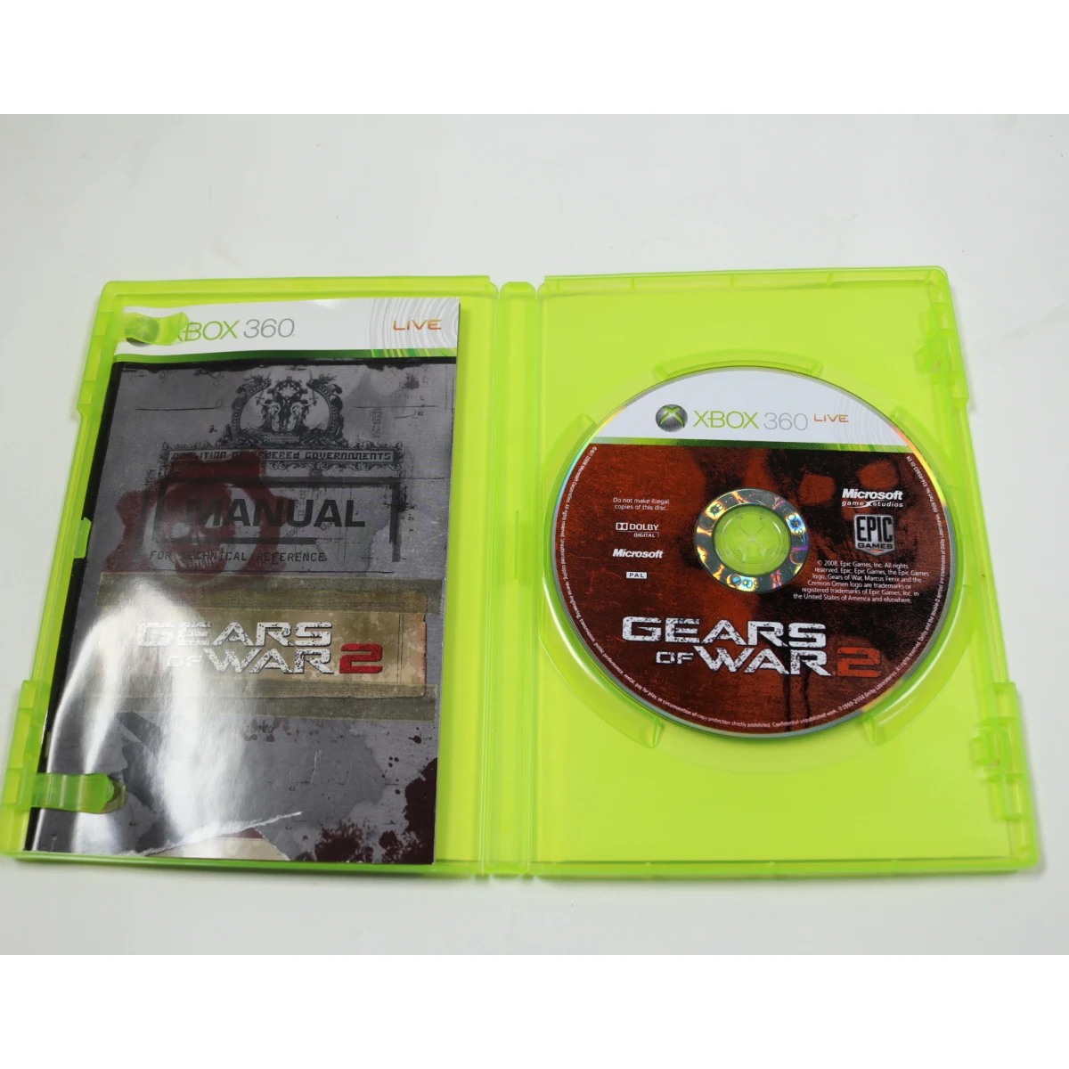 Xbox 360 - Gears of War 2 - Epic Games - productfoto 3