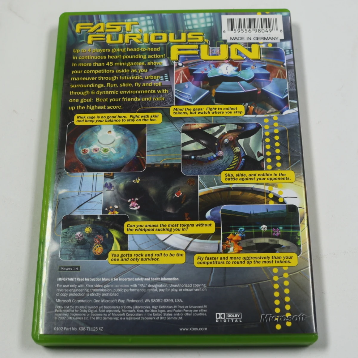 Xbox Classic - Fuzion Frenzy - Blitz Games - productfoto 2
