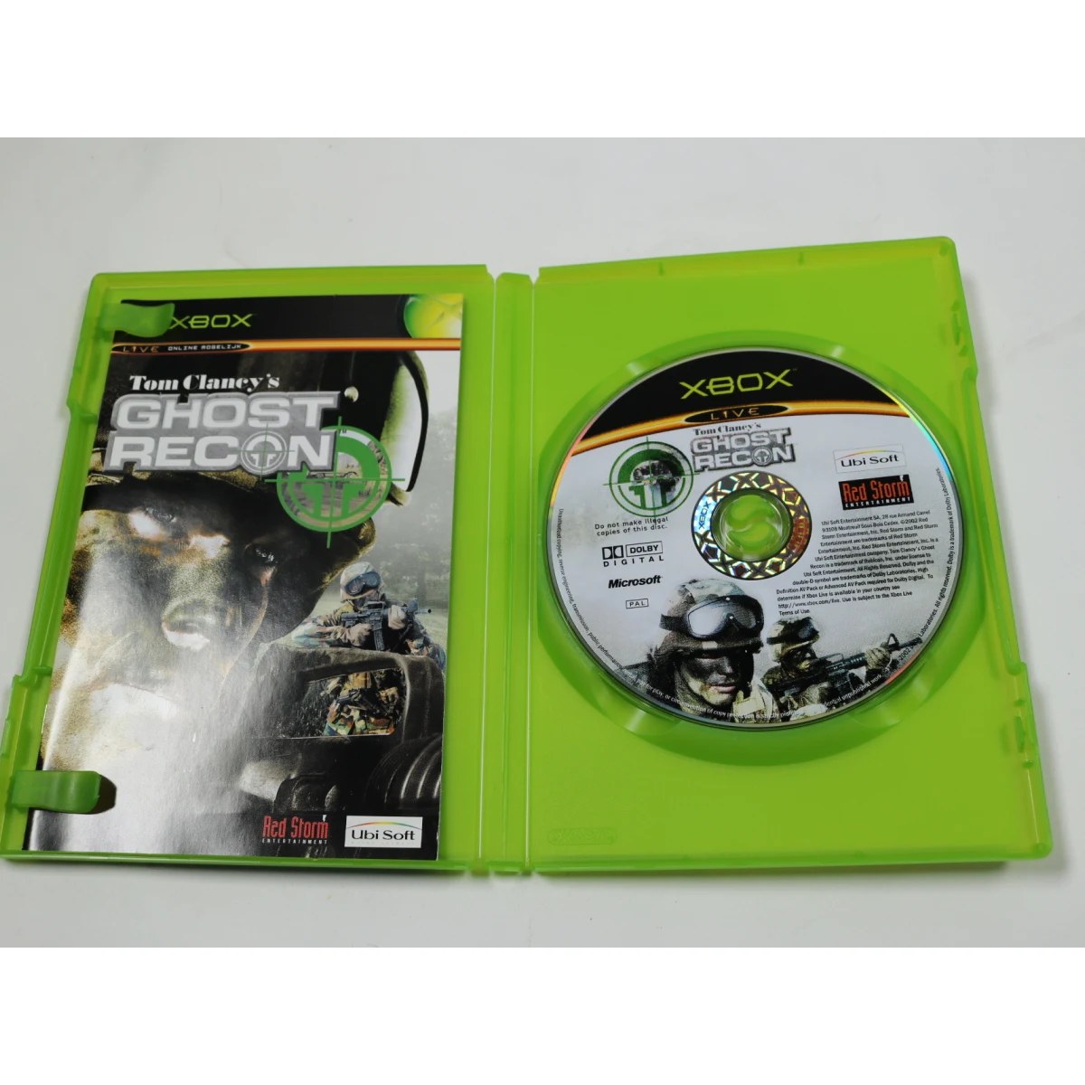 Xbox Classic - Tom Clancy's Ghost Recon - Ubisoft - productfoto 3