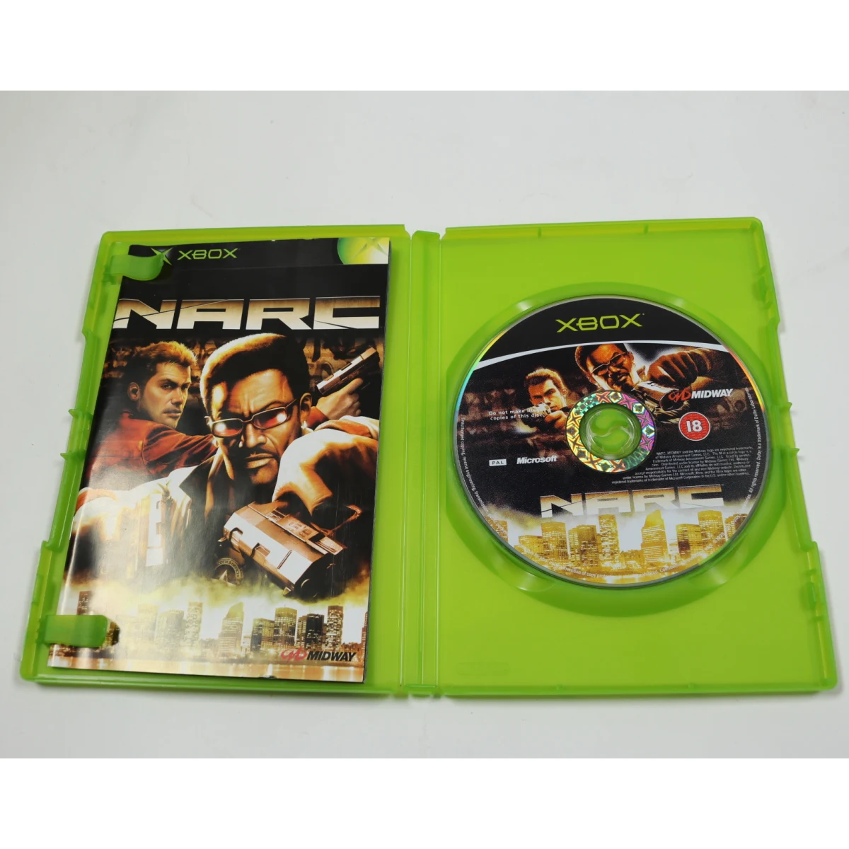 Xbox Classic - Narc - Midway Games - productfoto 3
