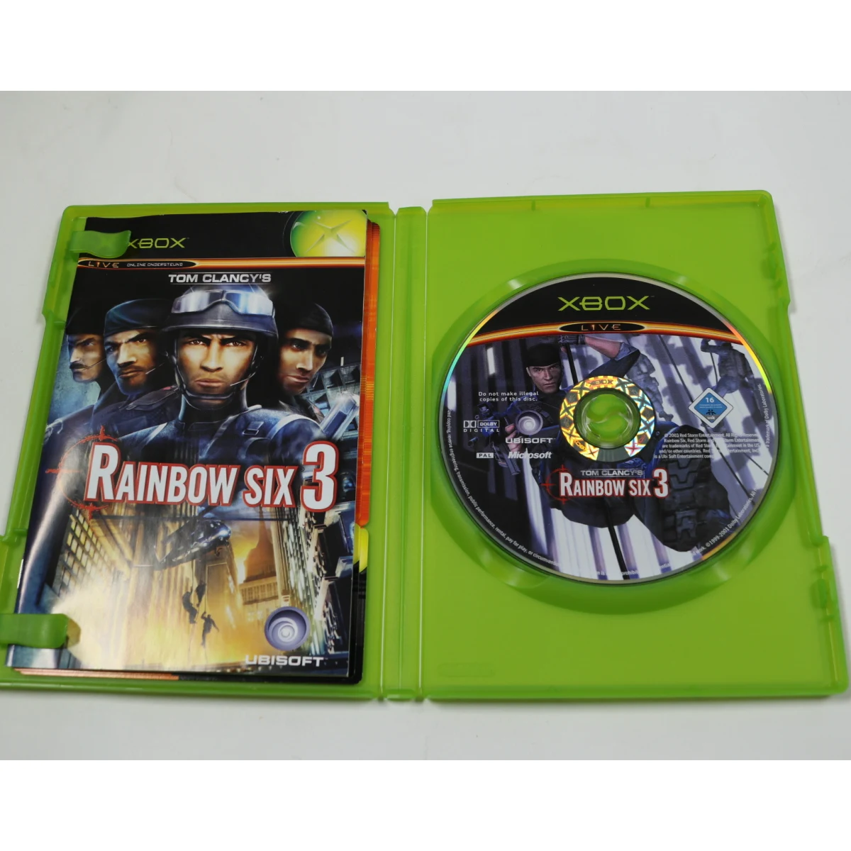Xbox Classic - Rainbow Six 3 - Ubisoft - productfoto 3
