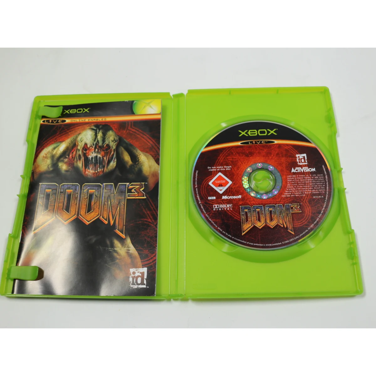 Xbox Classic - Doom 3 - Id Software - productfoto 3