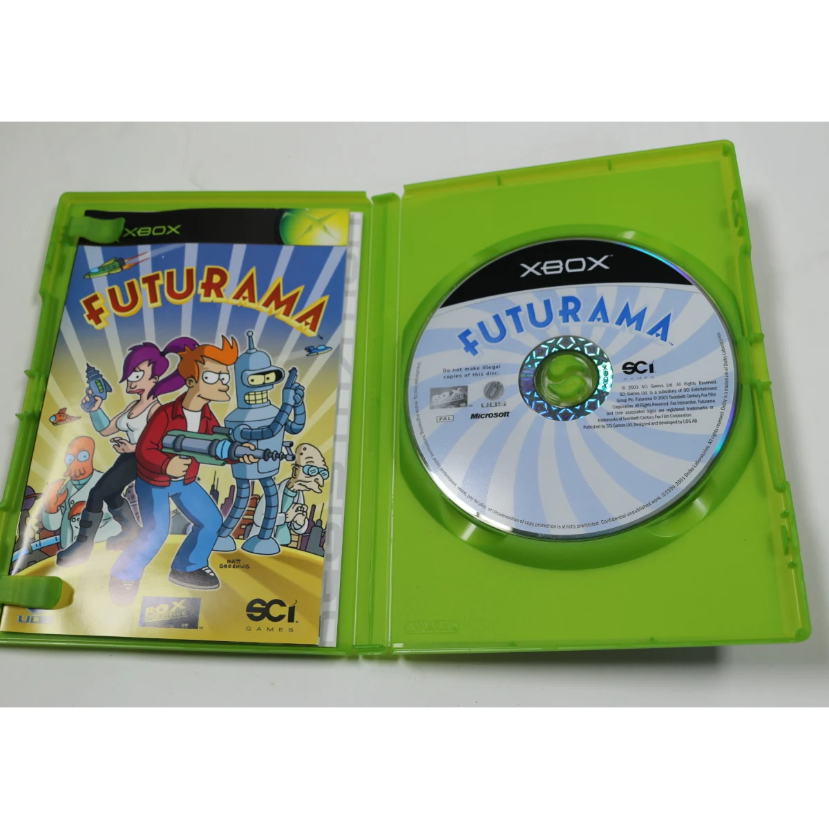 Xbox Classic - Futurama - productfoto 3