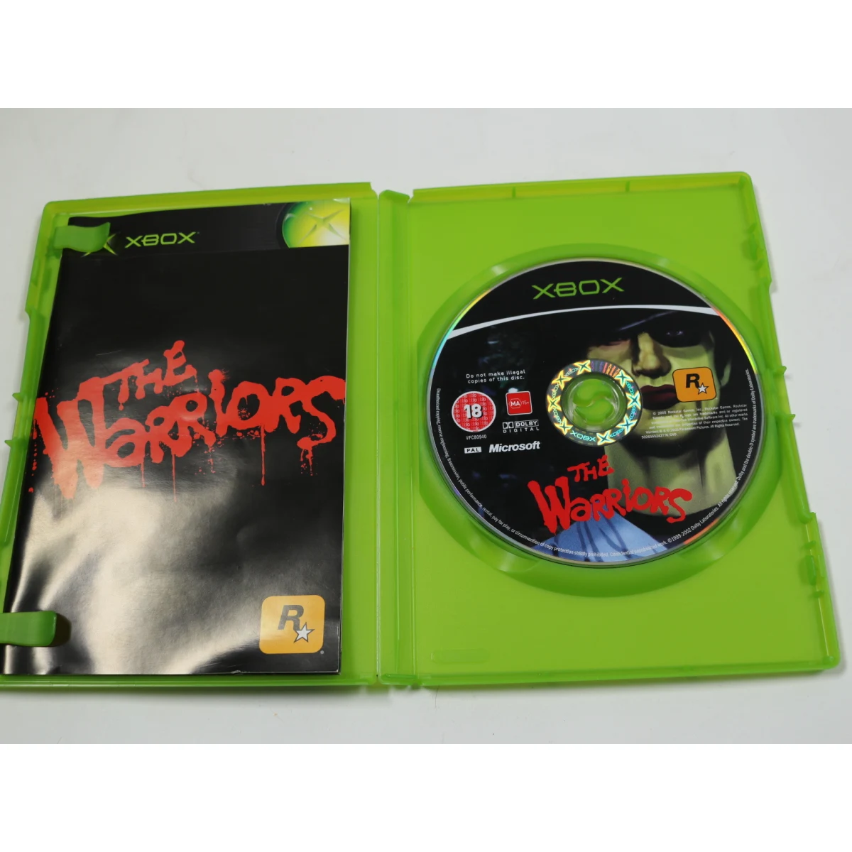 Xbox Classic - the Warriors - Rockstar Games - productfoto 3