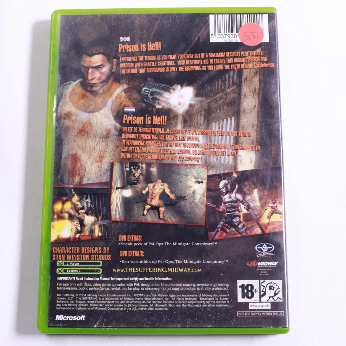 Xbox Classic - The Suffering - productfoto 3