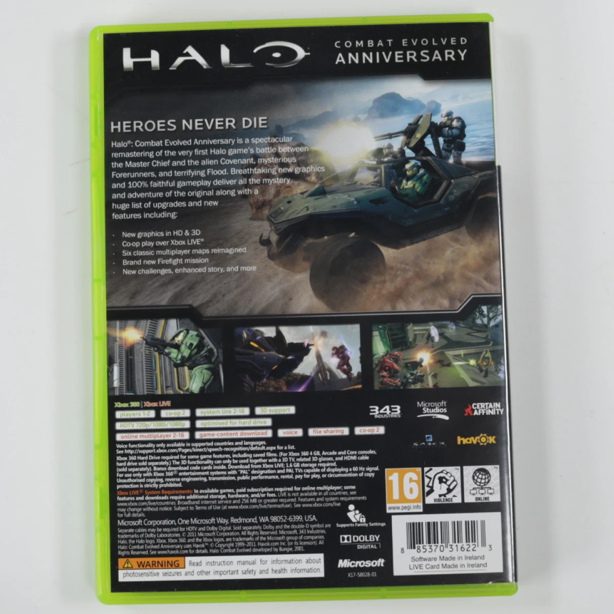 Xbox 360 - Halo Combat Evolved Anniversary - productfoto 4