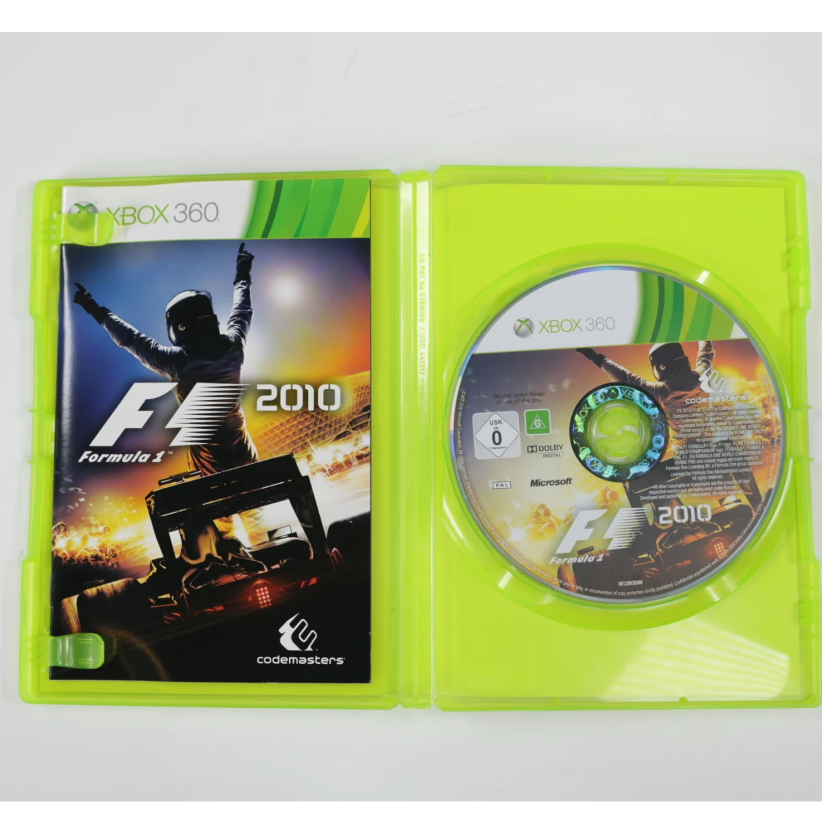 Xbox 360 - F1 2010 - productfoto 3
