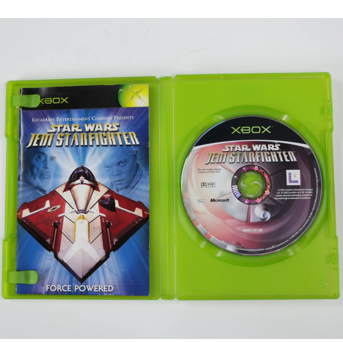 Xbox Classic - Star Wars: Jedi Starfighter - productfoto 3