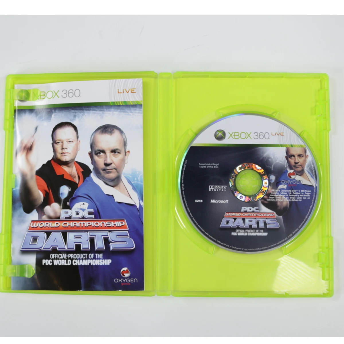 Xbox 360 - PDC: World Championship Darts - productfoto 3