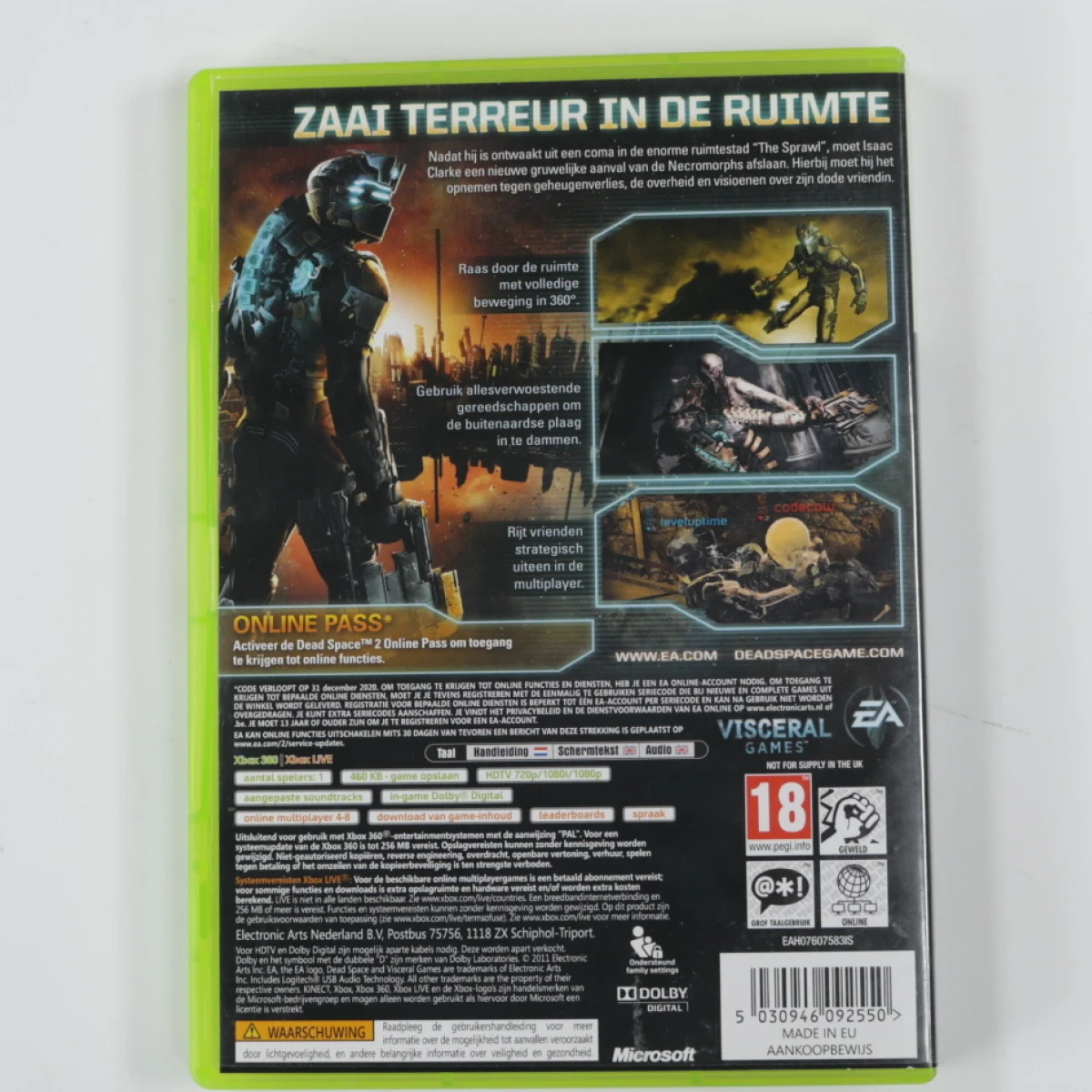 Xbox 360 - Dead Space 2 - productfoto 2