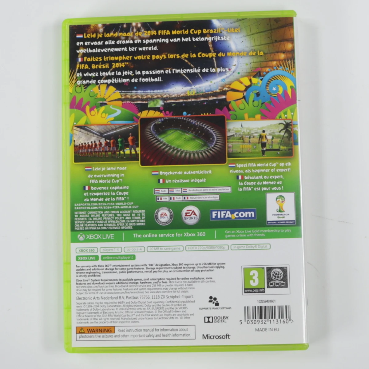 Xbox 360 - Fifa World Cup 2014 Brazil: Champions edition - productfoto 2