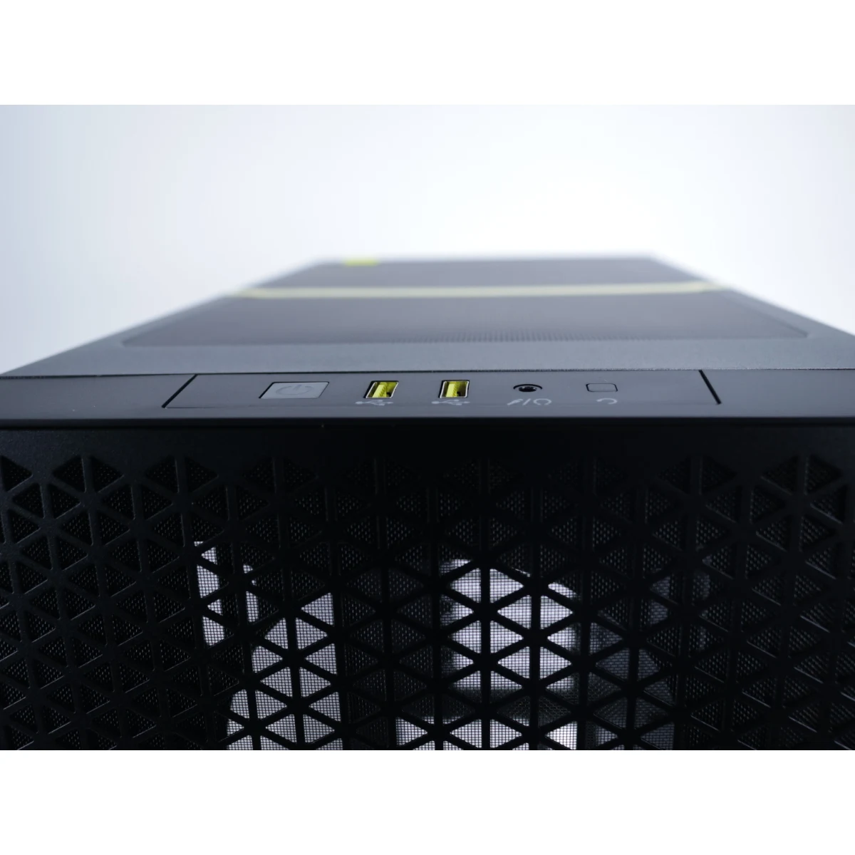 3000D Airflow Tempered Glass, Zwart - productfoto 4