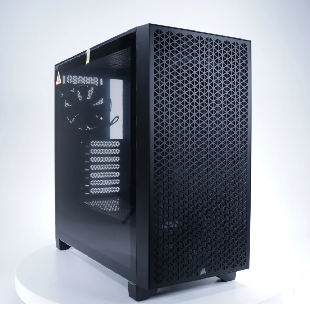 3000D Airflow Tempered Glass, Zwart