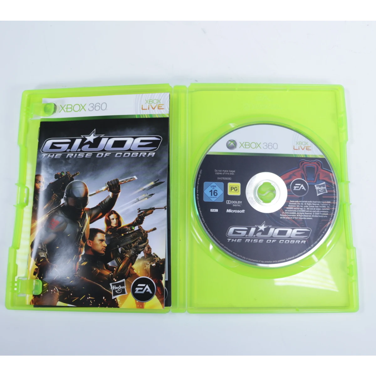 Xbox 360 - G.I. Joe: The Rise of Cobra - Electronic Arts - productfoto 3