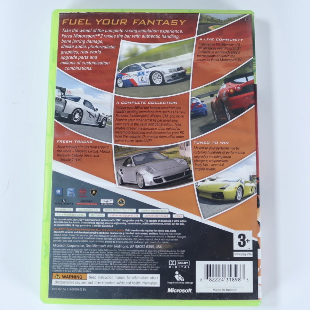Xbox 360 - Forza Motorsport 2 - productfoto 2