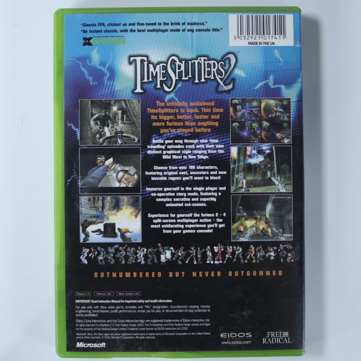 Xbox Classic - Time Splitters 2 - productfoto 2