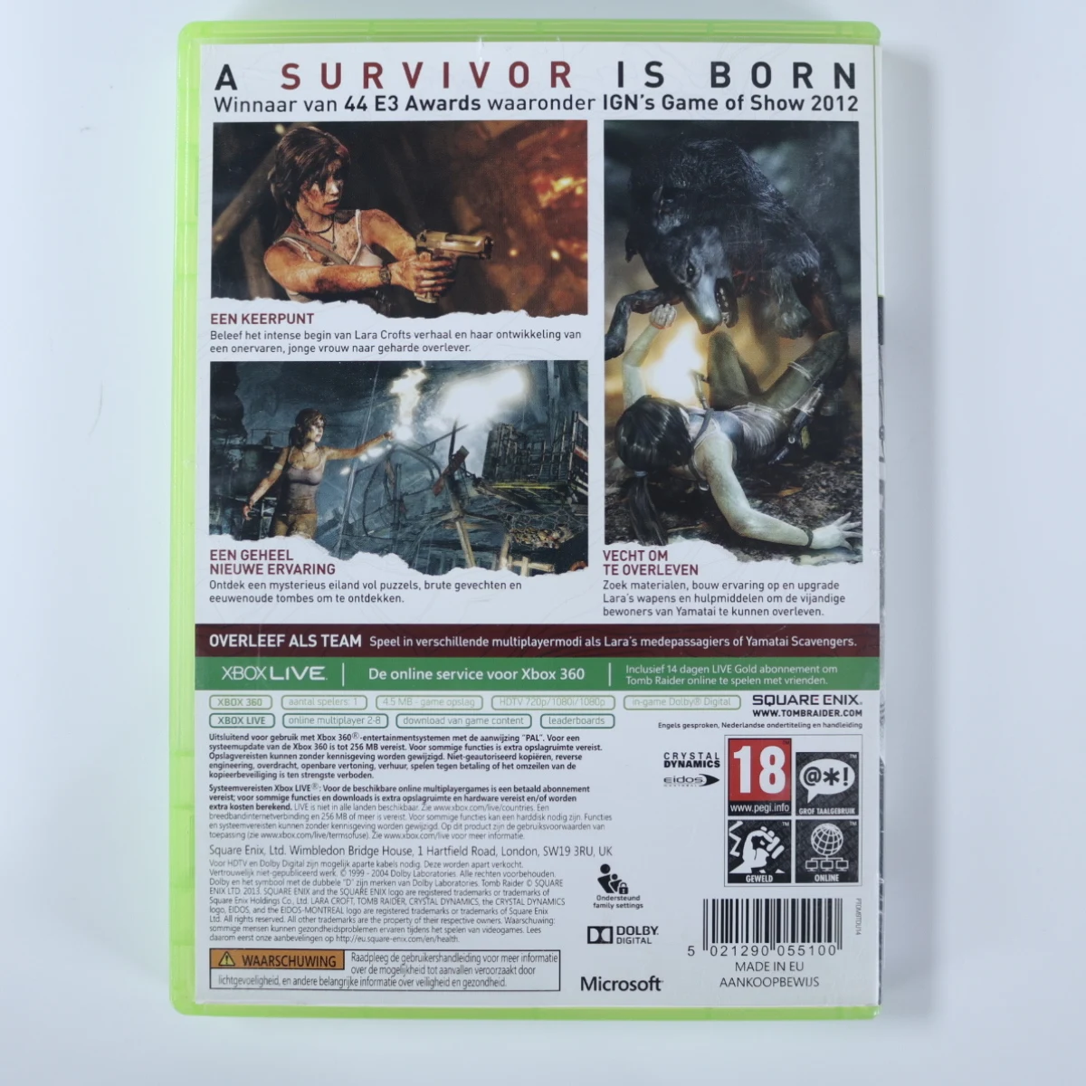 Xbox 360 – Tomb Raider - productfoto 3
