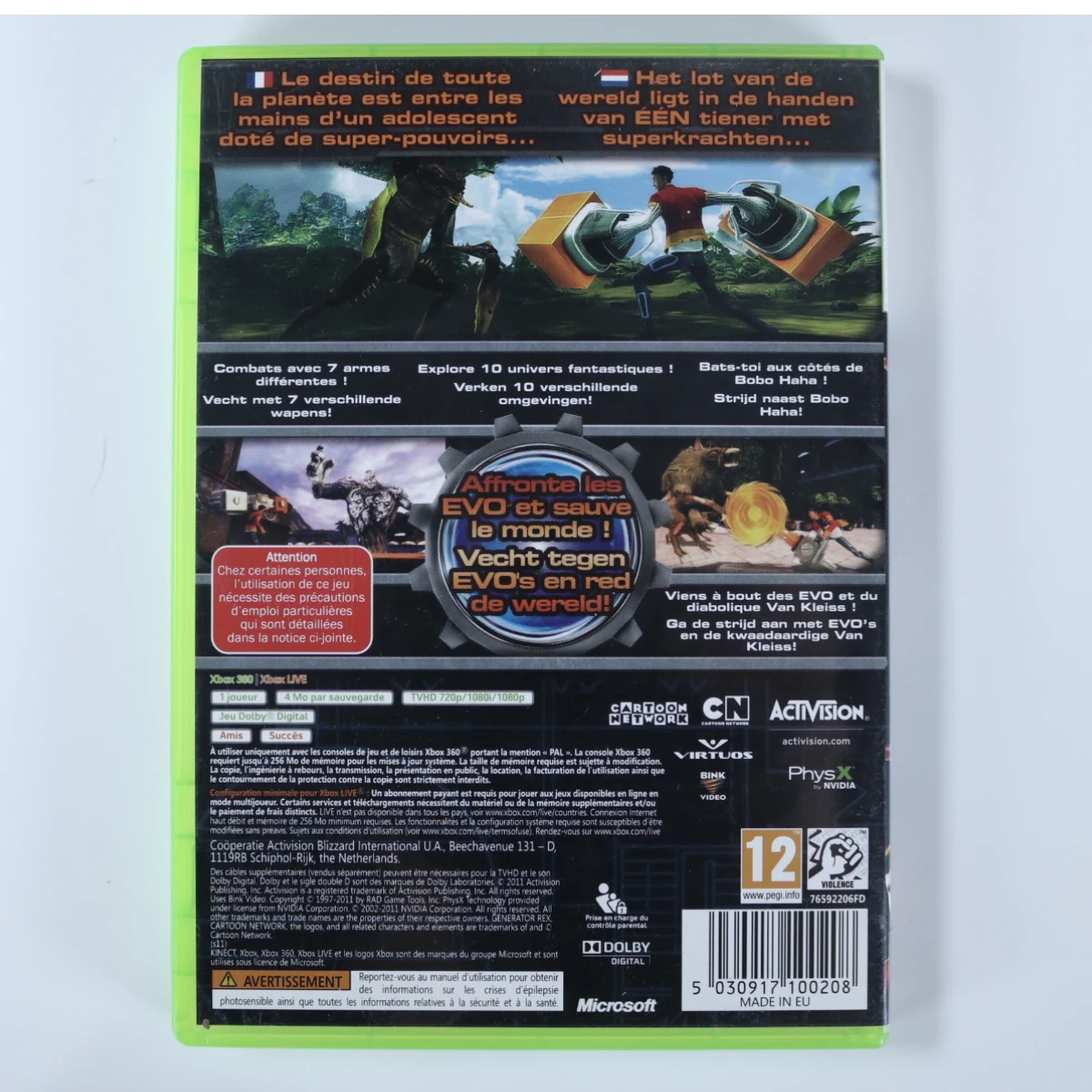 Xbox 360 - Generator Rex: Agent of Providence - Virtuos - productfoto 3