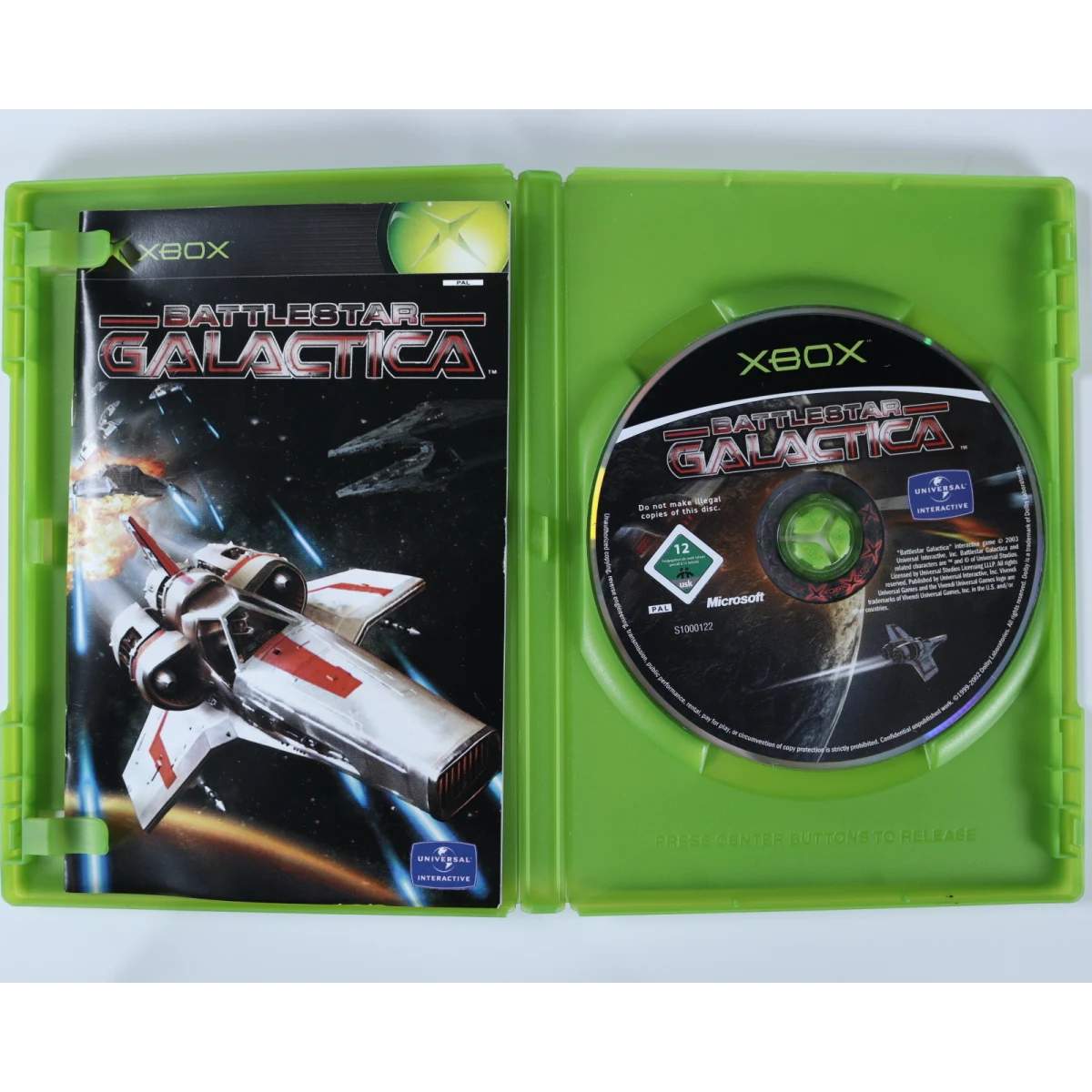 Xbox Classic - Battlestar Galactica - productfoto 2