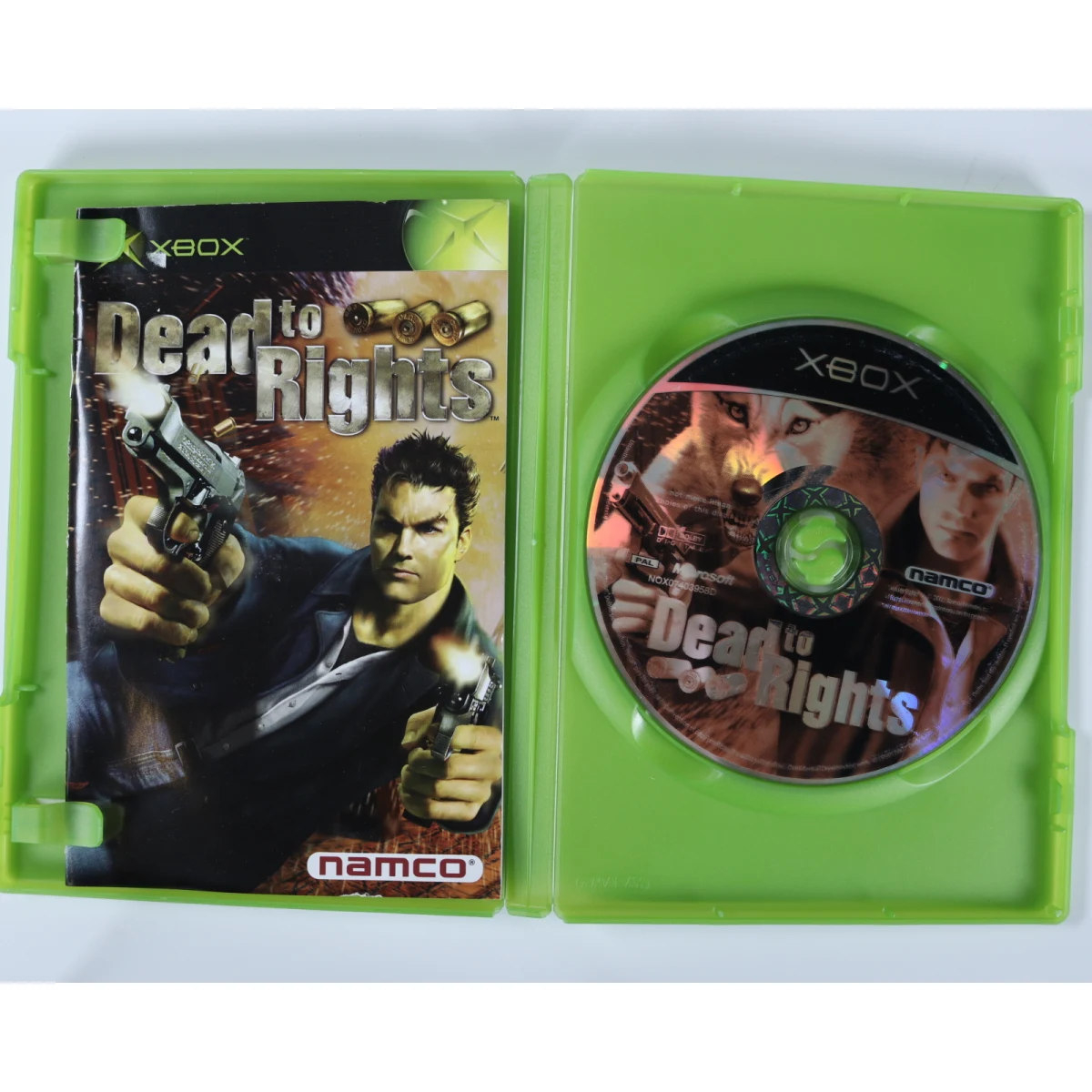 Xbox Classic - Dead to Rights - Namco Hometek - productfoto 2