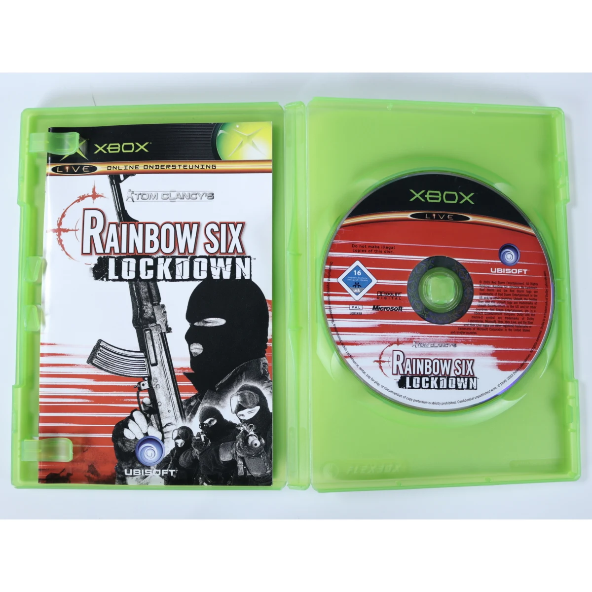 Xbox Classic - Rainbow Six Lockdown - productfoto 2