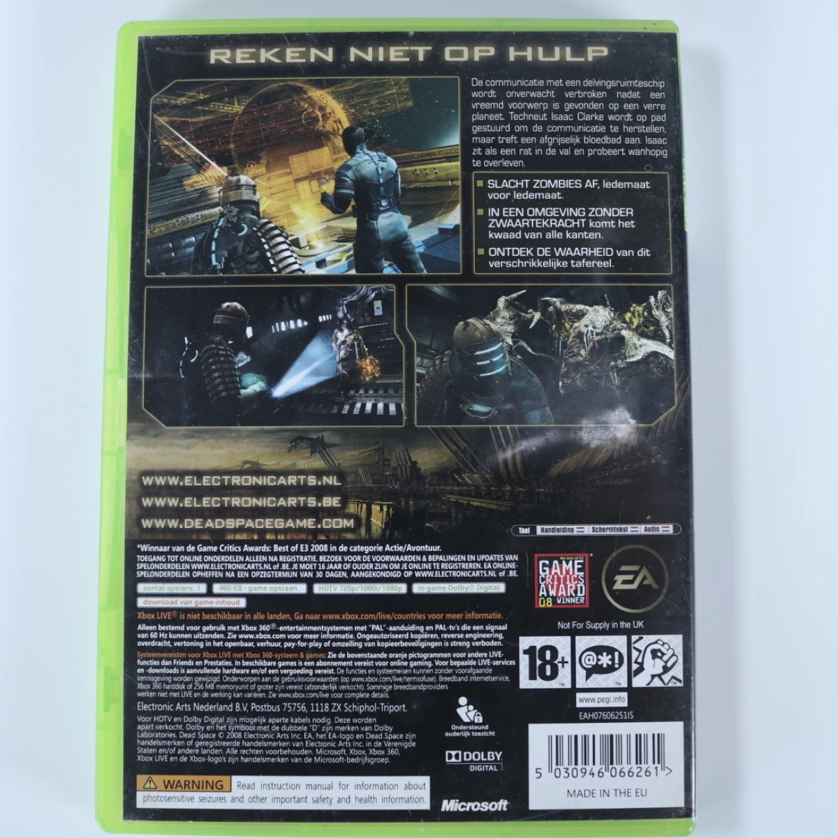 Xbox 360 – Dead Space - EA Redwood Shores - productfoto 2