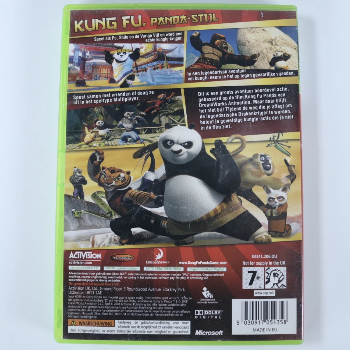 Xbox 360 - Kung Fu Panda - productfoto 2