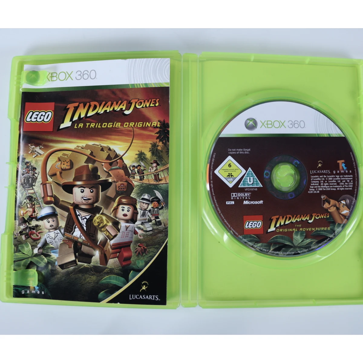 Xbox 360 - Lego Indiana Jones The Original Adventure - productfoto 3