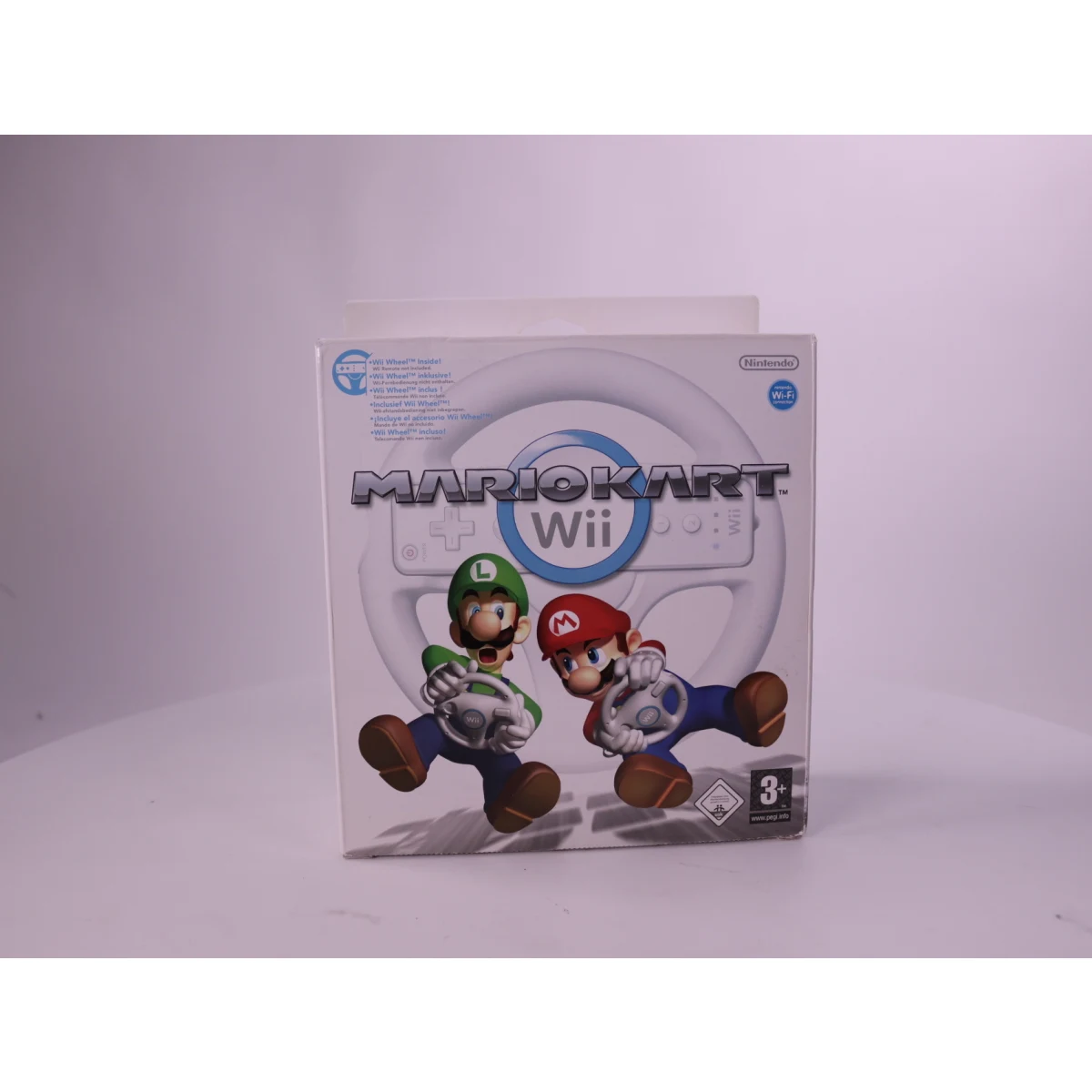 Wii - Wii Wheel [Mario Kart Included]