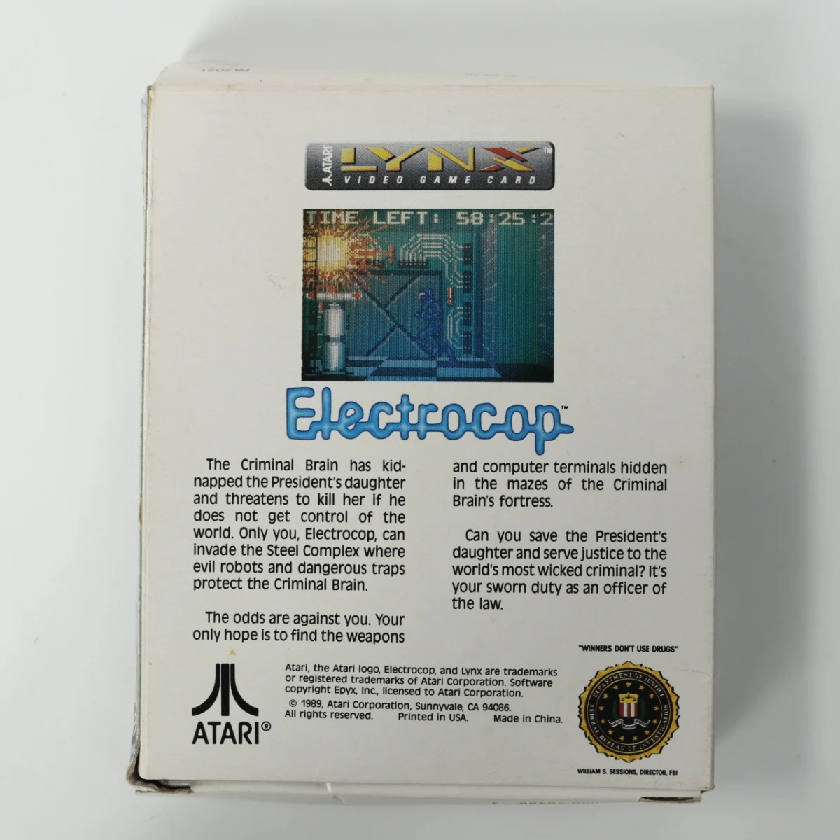 Atari Lynx - Electrocop - productfoto 3