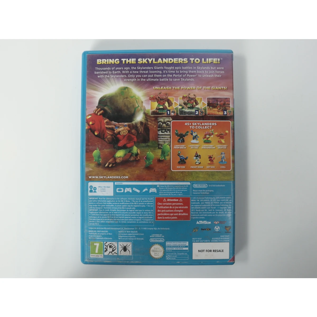 Wii U - Skylanders: Giants - productfoto 3