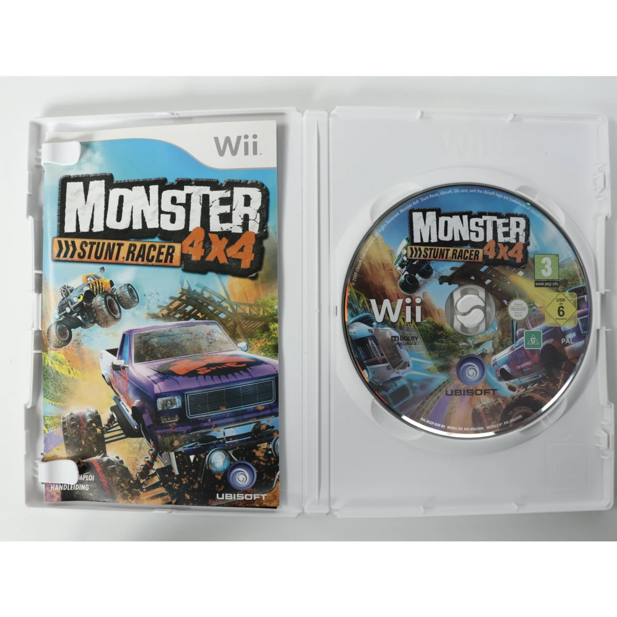 Wii - Monster 4x4: Stunt Racer - productfoto 2