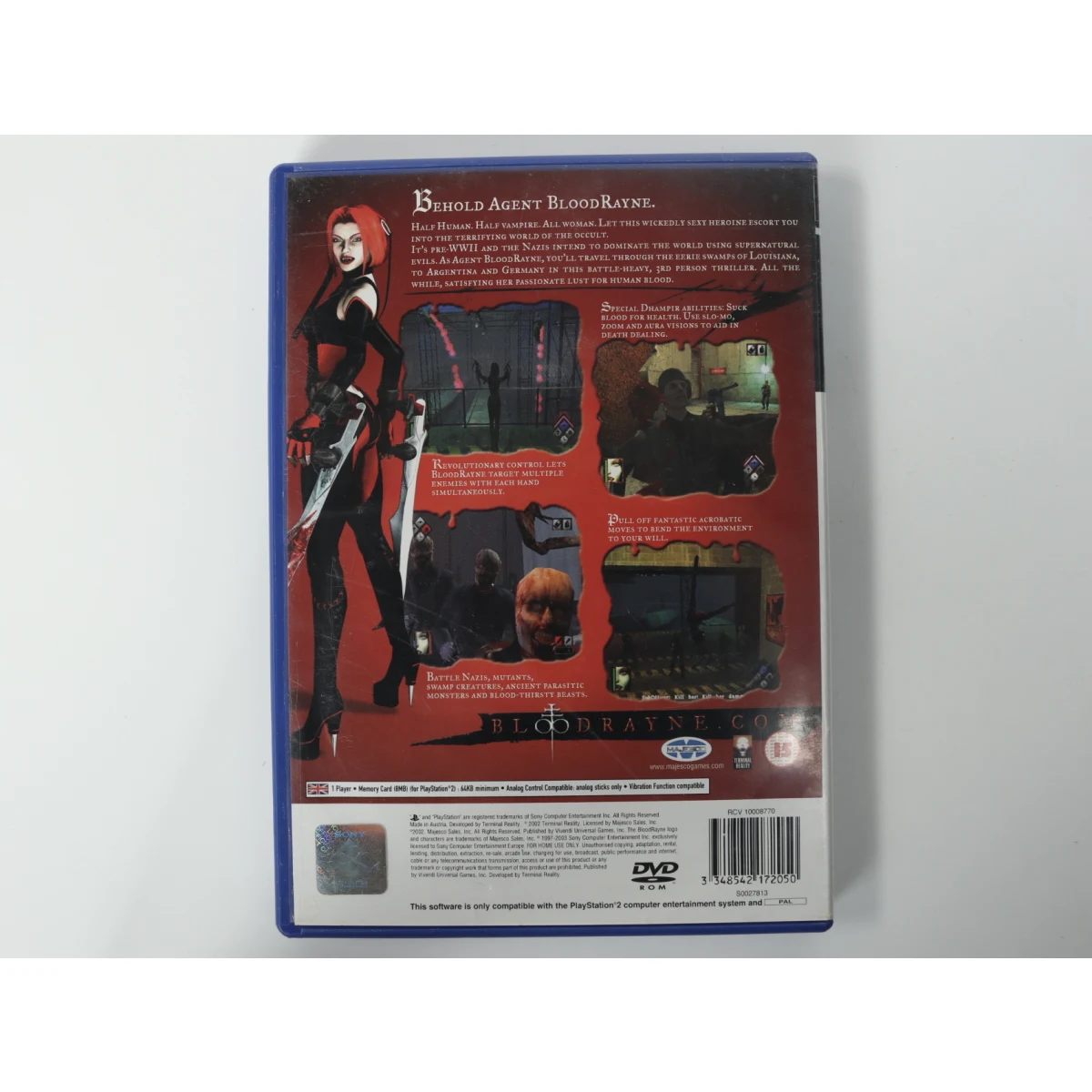 PlayStation 2 - Bloodrayne - productfoto 3