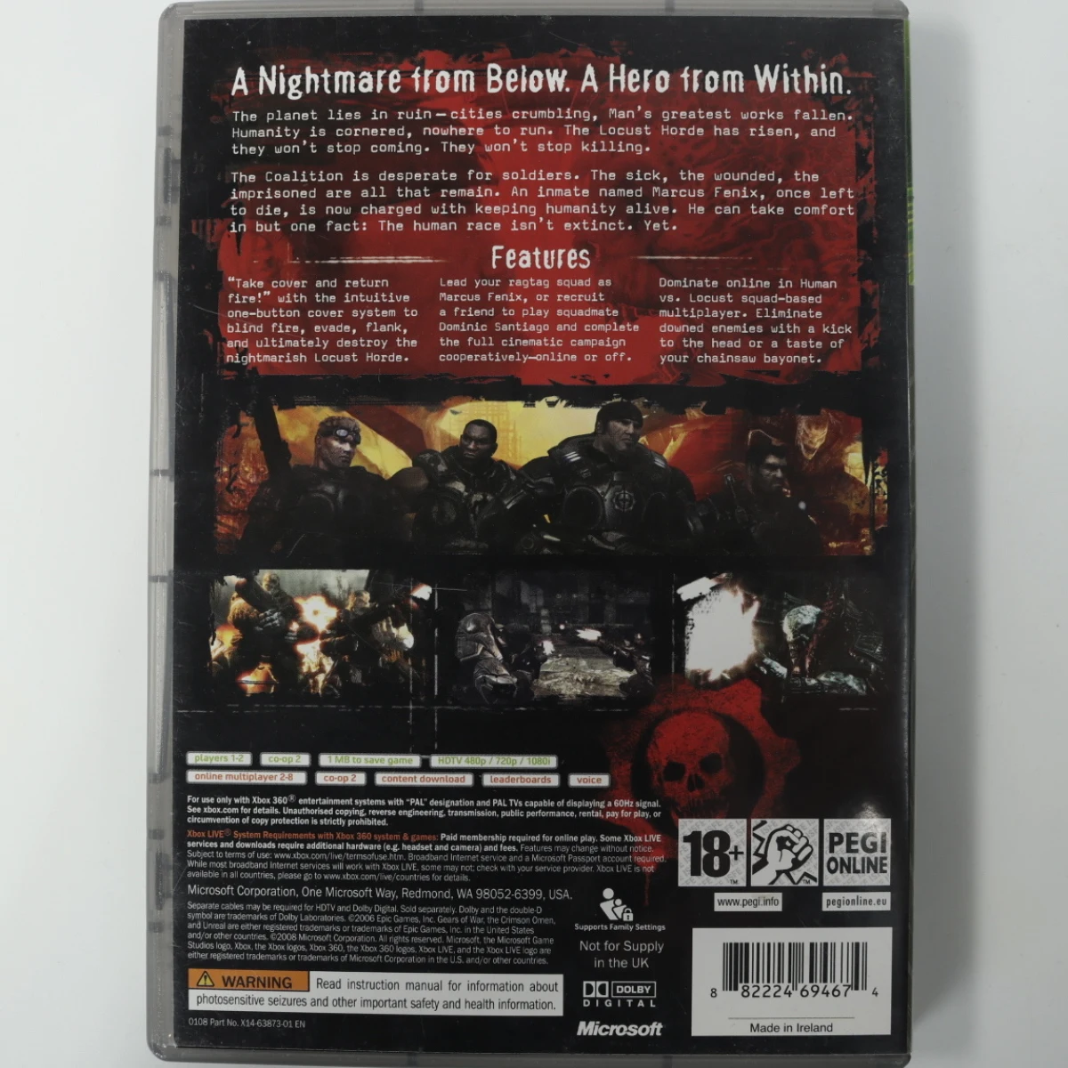 Xbox 360 - Gears of War [Classics] - productfoto 3